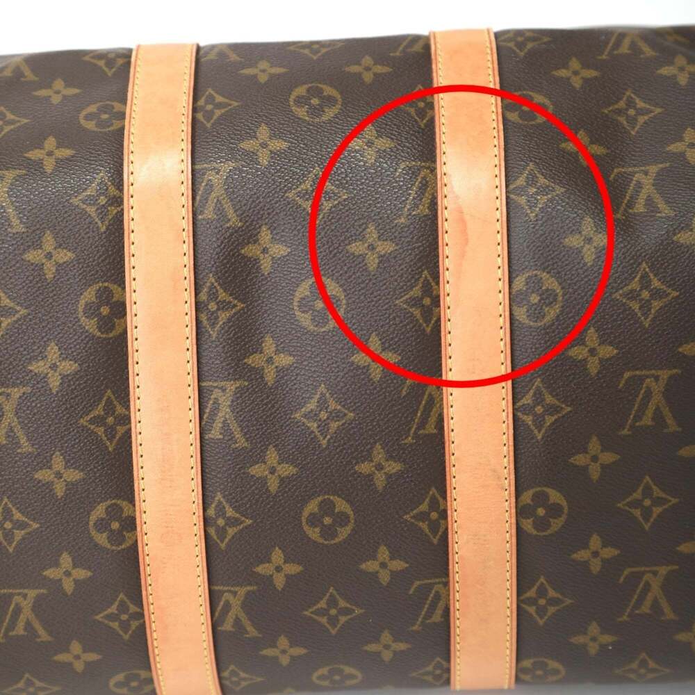 LOUIS VUITTON Brown Monogram Canvas Keepall 45 Boston Bag - Picture 12 of 15